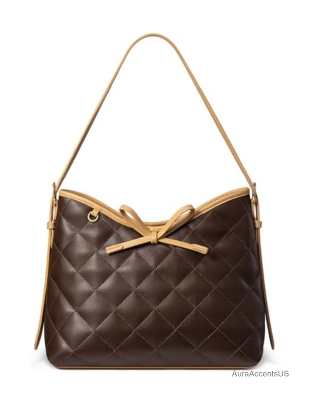 LOVEVOOK Women's Soft PU Leather Hobo Shoulder Crossbody Bag Quilted